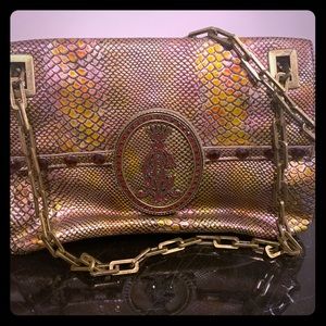 Snakeskin handbag